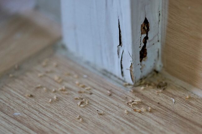 termitas madera